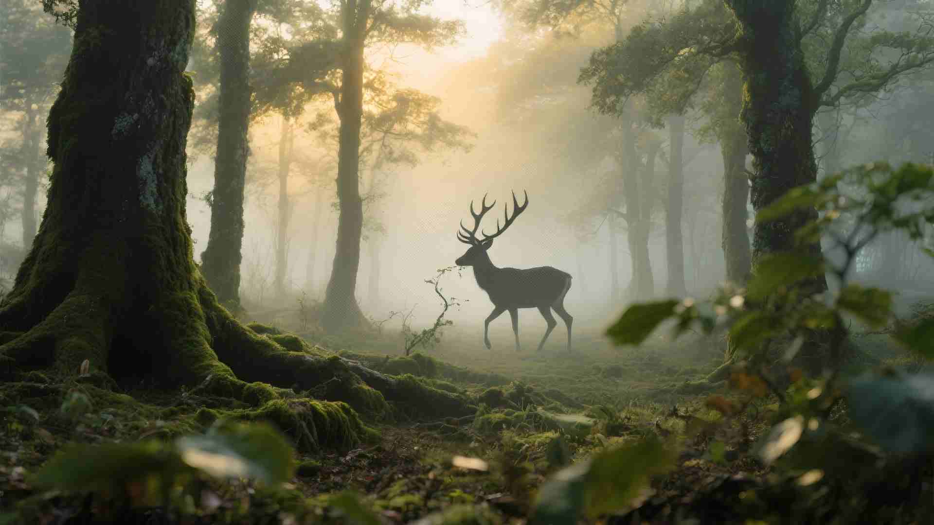 Miniatura del vídeo del bosque entre nieblas al amanecer en Sucamiño.